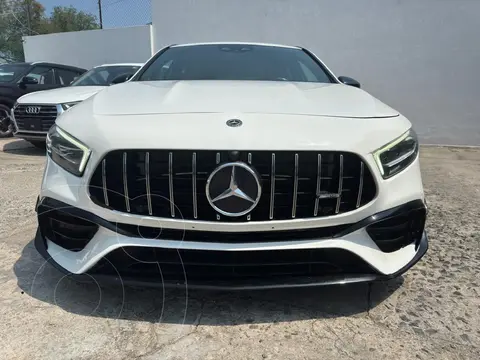 Mercedes Clase A Hatchback AMG 45 S 4MATIC usado (2020) color Blanco financiado en mensualidades(enganche $89,500 mensualidades desde $28,800)