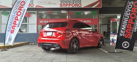 Mercedes Clase A Hatchback 200 Sport usado (2018) color Rojo financiado en mensualidades(enganche $124,500)