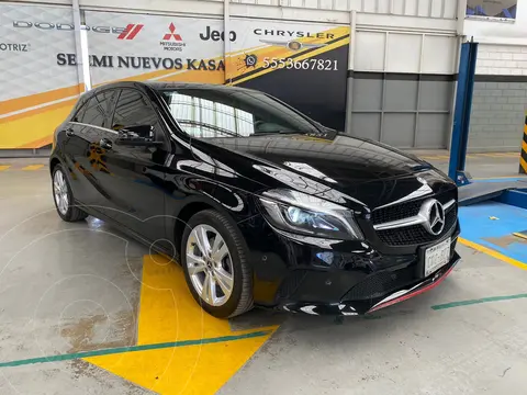 Mercedes Clase A Hatchback 200 CGI Urban Aut usado (2018) color Negro precio $450,000
