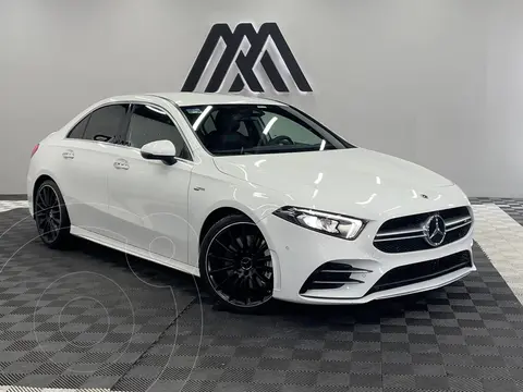 Mercedes Clase A Sedan AMG 35 4MATIC usado (2022) color Blanco financiado en mensualidades(enganche $163,980 mensualidades desde $18,224)