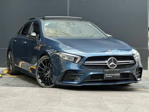 Mercedes Clase A Sedan AMG 35 4MATIC usado (2022) color Azul Marino precio $890,000