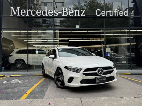 Mercedes Clase A Sedan 200 Progressive usado (2020) color Blanco financiado en mensualidades(enganche $213,180 mensualidades desde $9,158)