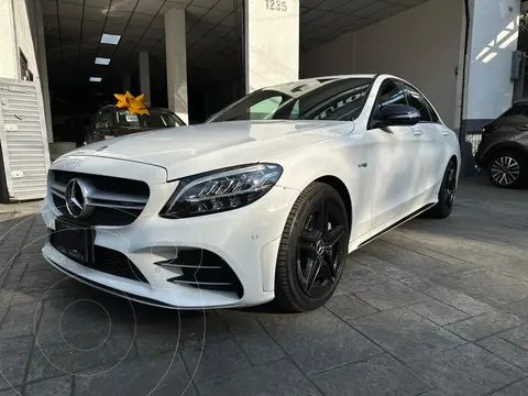 Mercedes Clase C Coupe AMG 43 4MATIC usado (2020) color Blanco financiado en mensualidades(enganche $166,000 mensualidades desde $23,928)