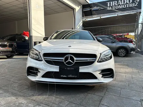 Mercedes Clase C Coupe AMG 43 4MATIC usado (2020) color Blanco financiado en mensualidades(enganche $166,000 mensualidades desde $23,928)