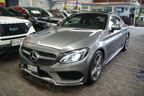 Mercedes Clase C Coupe 250 CGI Aut usado (2017) color Gris Tenorita precio $397,000