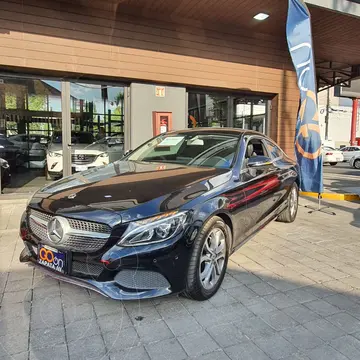 Mercedes Clase C Coupe 180 CGI Aut usado (2018) color Negro financiado en mensualidades(enganche $96,738 mensualidades desde $7,397)