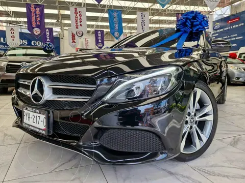 Mercedes Clase C Coupe 200 CGI Aut usado (2018) color Negro financiado en mensualidades(enganche $110,362 mensualidades desde $9,089)