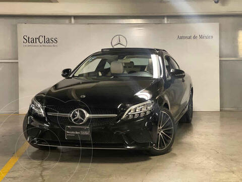Mercedes Clase C Coupe 200 Aut usado (2020) color Negro precio $815,000