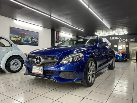 Mercedes Clase C Coupe 200 CGI Aut usado (2017) color Azul precio $509,000