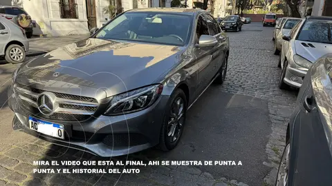 Mercedes Clase C Sedan 200 Avantgarde Aut usado (2018) color Gris Tenorita precio u$s36.500