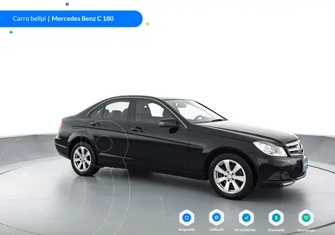 Mercedes Clase C Sedan 180 CGI usado (2013) color Negro precio $70.900.000