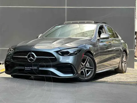 Mercedes Clase C Sedan 200 Sport usado (2022) color Gris precio $890,000