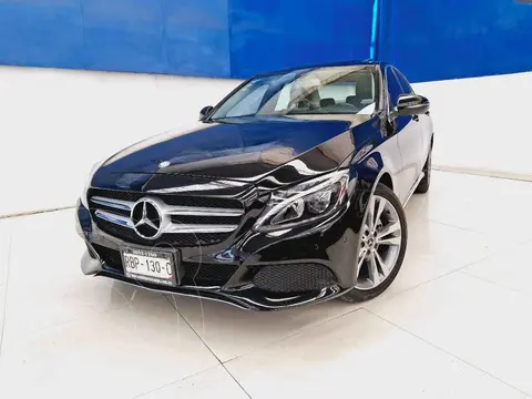 Mercedes Clase C Sedan 200 CGI Sport usado (2018) color Negro financiado en mensualidades(enganche $114,178 mensualidades desde $9,403)