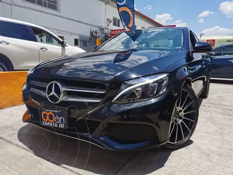 Mercedes Clase C Sedan 200 CGI Sport Aut usado (2018) color Negro financiado en mensualidades(enganche $111,725 mensualidades desde $8,544)