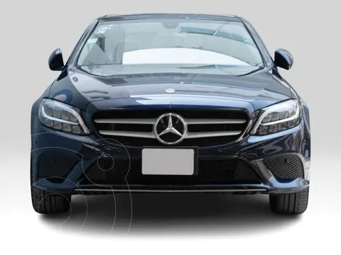 Mercedes Clase C Sedan 200 Exclusive usado (2020) color Azul financiado en mensualidades(enganche $219,000 mensualidades desde $14,502)