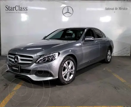Mercedes Clase C Sedan 200 CGI Exclusive Aut usado (2017) color Plata precio $459,500