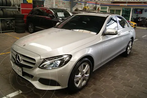 Mercedes Clase C Sedan 200 CGI Exclusive Aut usado (2018) color Plata precio $368,500