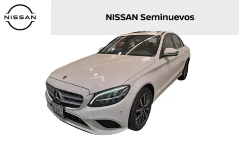 Mercedes Clase C Sedan 200 Sport usado (2024) color Blanco precio $378,000