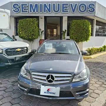 Mercedes Clase C Sedan 250 CGI Sport Aut usado (2014) color Gris precio $245,000