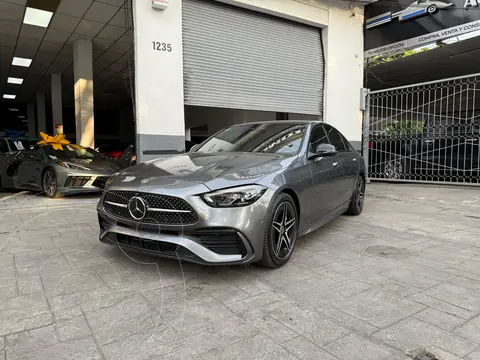 Mercedes Clase C Sedan 200 Sport usado (2023) color Gris precio $849,900