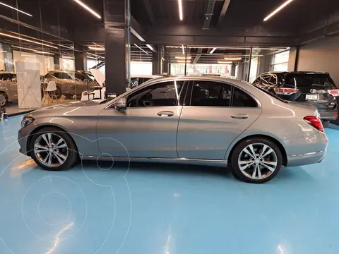 Mercedes Clase C Sedan 200 CGI Sport Plus Aut usado (2015) color Gris financiado en mensualidades(enganche $50,000 mensualidades desde $8,900)