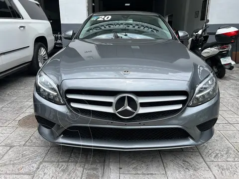 Mercedes Clase C Sedan 200 Aut usado (2020) color Gris financiado en mensualidades(enganche $108,000 mensualidades desde $16,011)