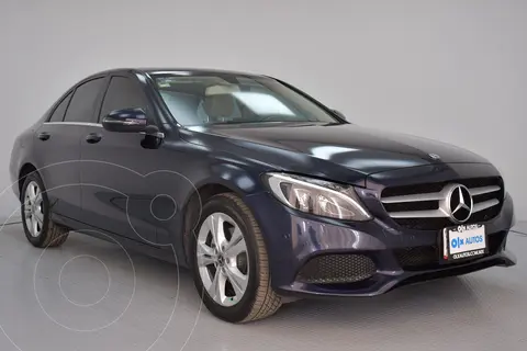 Mercedes Clase C Sedan 200 CGI Exclusive Aut usado (2018) color Azul Oscuro financiado en mensualidades(enganche $104,400 mensualidades desde $8,213)
