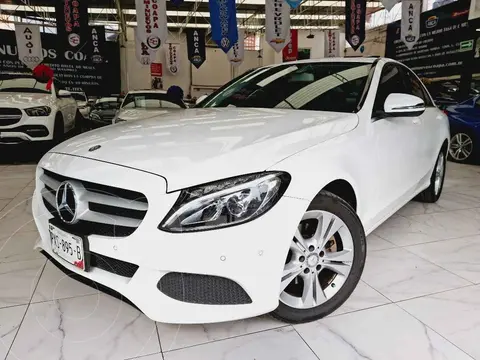 Mercedes Clase C Sedan 200 CGI Exclusive Aut usado (2017) color Blanco precio $375,000