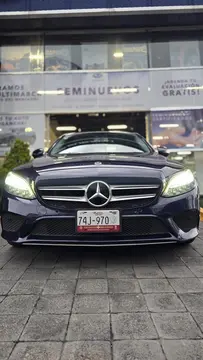 Mercedes Clase C Sedan 200 Sport Hybrid usado (2019) color Azul precio $385,000