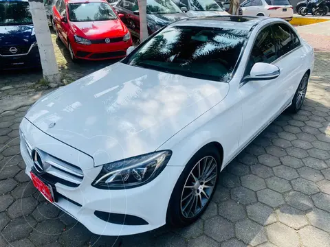 Mercedes Clase C Sedan 200 CGI Sport Aut usado (2016) color Blanco precio $299,000