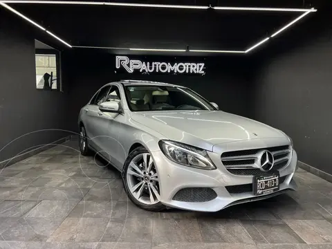 Mercedes Clase C Sedan 200 CGI Sport Aut usado (2018) color Plata Paladio financiado en mensualidades(enganche $116,700 mensualidades desde $7,600)