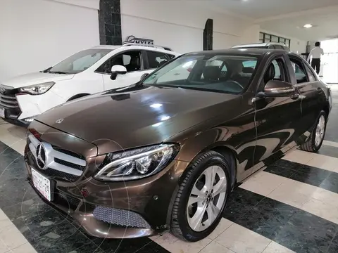 Mercedes Clase C Sedan 200 CGI Exclusive Aut usado (2018) color Cafe precio $450,000