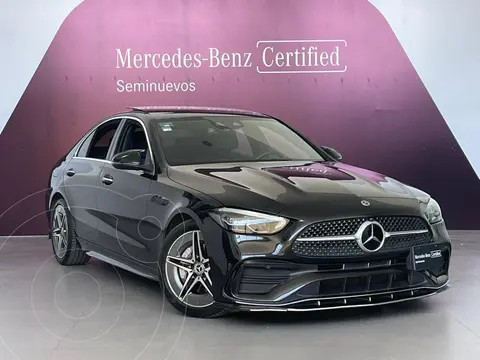 Mercedes Clase C Sedan 200 Sport usado (2024) color Negro precio $910,000