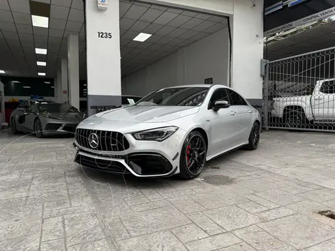 Mercedes Clase CLA  AMG 45 S 4MATIC usado (2023) color Plata Polar financiado en mensualidades(enganche $260,000 mensualidades desde $34,824)