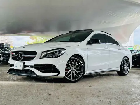 Mercedes Clase CLA  AMG 45 usado (2019) color Blanco financiado en mensualidades(enganche $164,780 mensualidades desde $16,255)