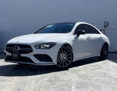 Mercedes Clase CLA  AMG 35 4MATIC usado (2023) color Blanco financiado en mensualidades(enganche $175,780 mensualidades desde $17,341)