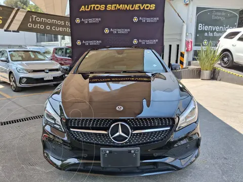 Mercedes Clase CLA 250 CGI Sport usado (2019) color Negro Cosmos financiado en mensualidades(enganche $87,799 mensualidades desde $11,665)