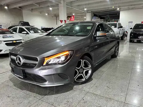 Mercedes Clase CLA 200 CGI usado (2019) color Gris financiado en mensualidades(enganche $91,288 mensualidades desde $6,984)