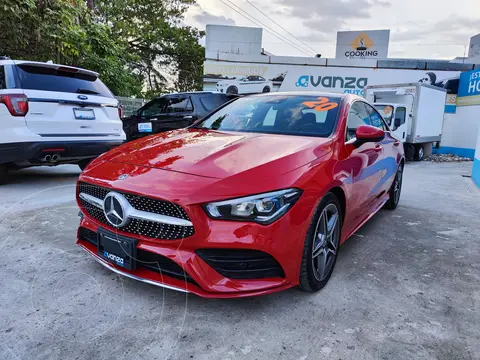 Mercedes Clase CLA 250 Sport usado (2020) color Rojo financiado en mensualidades(enganche $261,000 mensualidades desde $31,588)