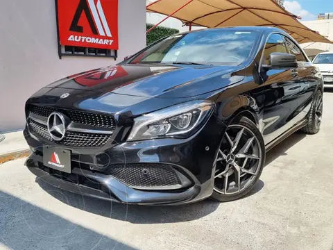 Mercedes Clase CLA 250 CGI Sport usado (2018) color Negro Noche financiado en mensualidades(enganche $55,000 mensualidades desde $10,000)