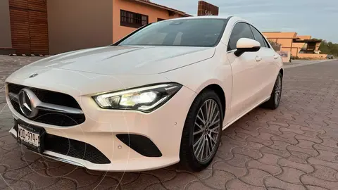 Mercedes Clase CLA 200 CGI Sport usado (2020) color Blanco Cirro financiado en mensualidades(enganche $129,168 mensualidades desde $13,465)