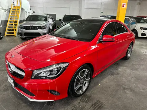 Mercedes Clase CLA 200 Sport usado (2019) color Rojo Jupiter precio $450,000