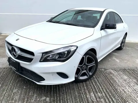 Mercedes Clase CLA 200 CGI Sport usado (2019) color Blanco financiado en mensualidades(enganche $149,100 mensualidades desde $14,500)