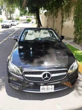 Mercedes Clase E Convertible 400 4Matic usado (2019) color Negro precio $699,000