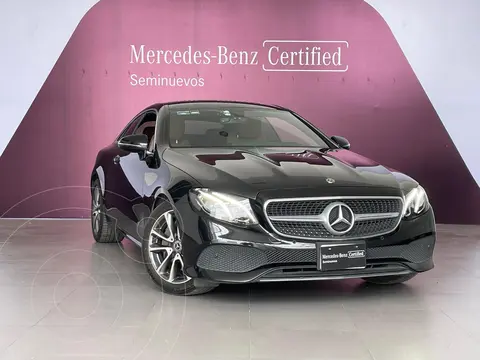 Mercedes Clase E Coupe 300 CGI usado (2018) color Negro precio $580,000