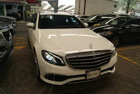Mercedes Clase E Sedan 200 CGI Exclusive usado (2017) color Blanco financiado en mensualidades(enganche $156,800 mensualidades desde $10,307)