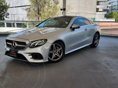 Mercedes Clase E Sedan 400 4MATIC Sport usado (2018) color Plata Iridio financiado en mensualidades(enganche $370,000 mensualidades desde $15,947)