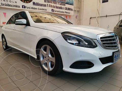 Mercedes Clase E 200 CGI Exclusive usado (2014) color Blanco precio $258,000