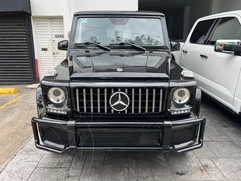 Mercedes Clase G AMG 63 Biturbo usado (2018) color Negro financiado en mensualidades(enganche $530,000 mensualidades desde $76,170)