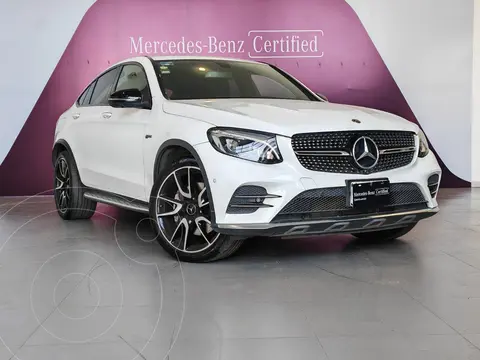Mercedes Clase GLC AMG 43 Coupe usado (2019) color Blanco financiado en mensualidades(enganche $263,340 mensualidades desde $11,313)